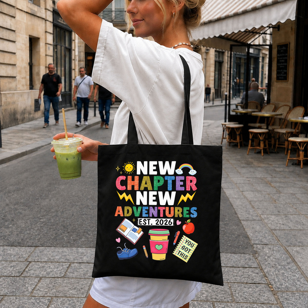 New Chapter New Adventures Est 2026 PNG, Back To School PNG, Teacher PNG