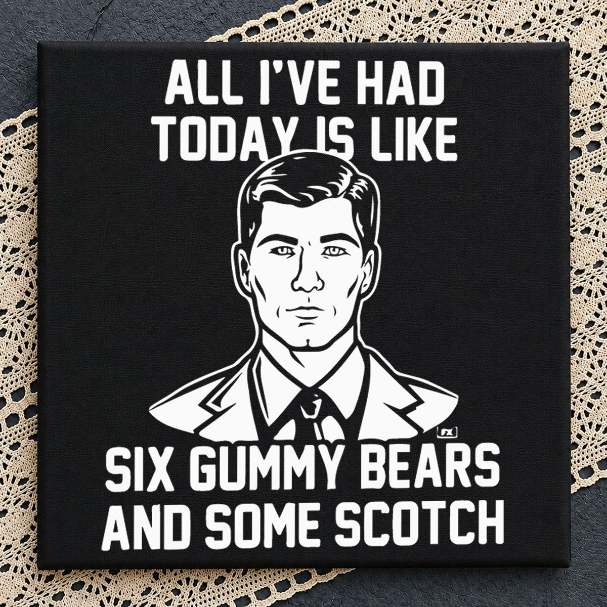 Six Gummy Bears And Some Scotch Spy Guy Quote PNG