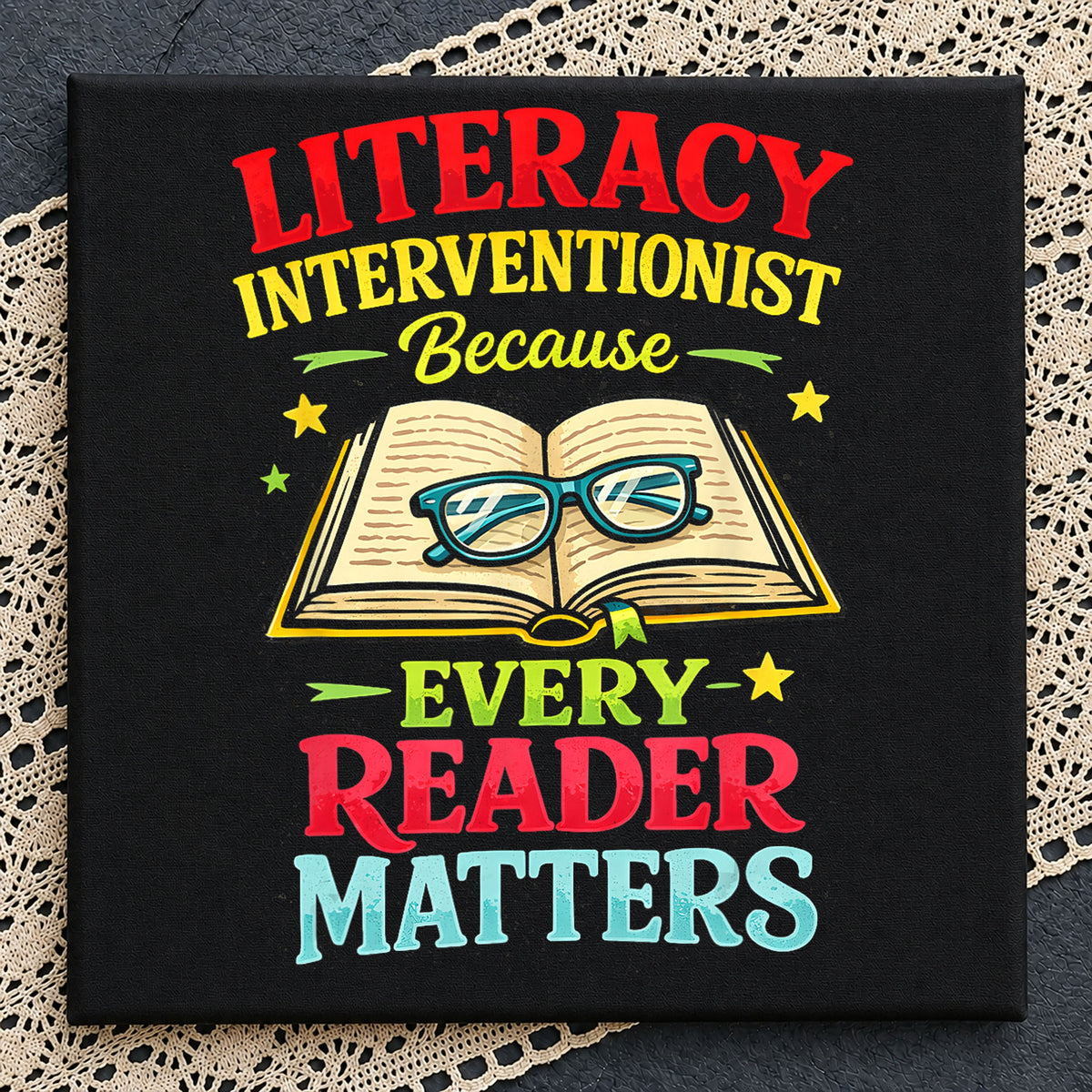 Literacy Interventionist Because Every Reader Matters PNG