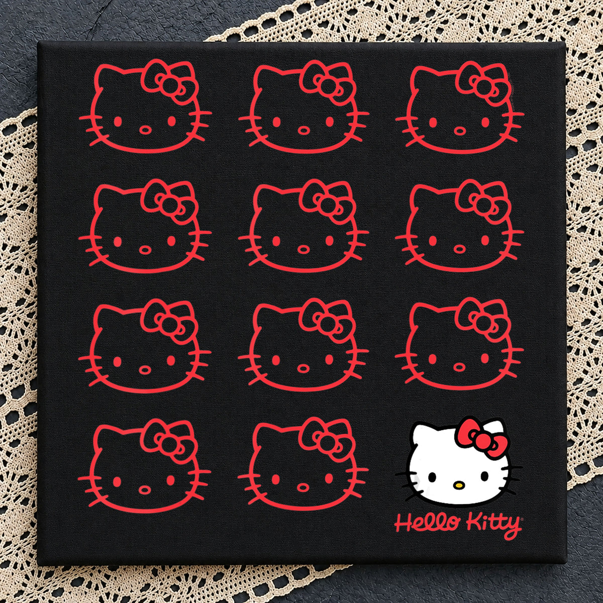 Hello Kitty Face Variations Sanrio Character Bundle PNG
