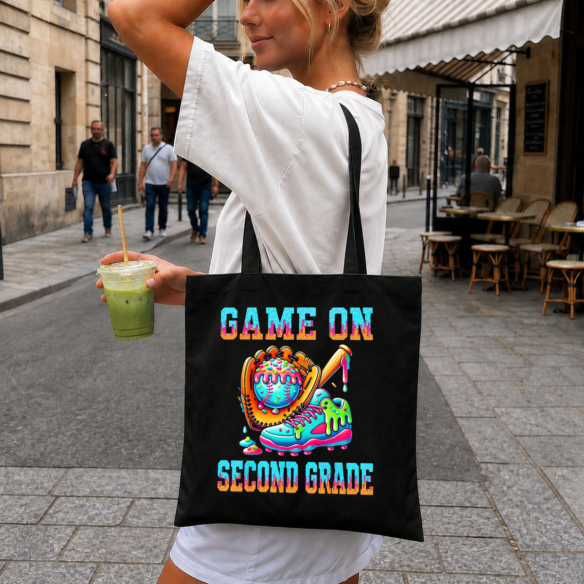 Game On Second Grade Baseball PNG, Back To School PNG, Kids PNG
