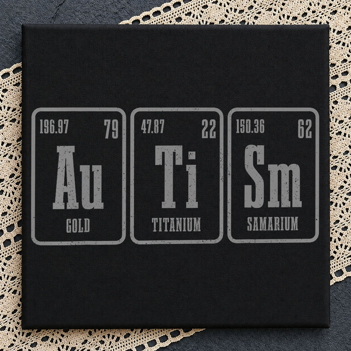 Autism Periodic Table Elements Science Awareness PNG