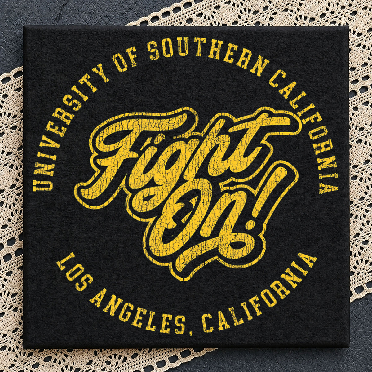 USC Fight On University Of Southern California Vintage PNG