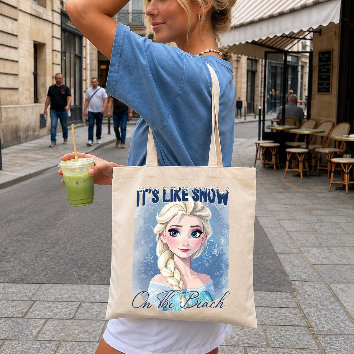 It's Like Snow On the Beach Ice Queen PNG | SvgBundleHub