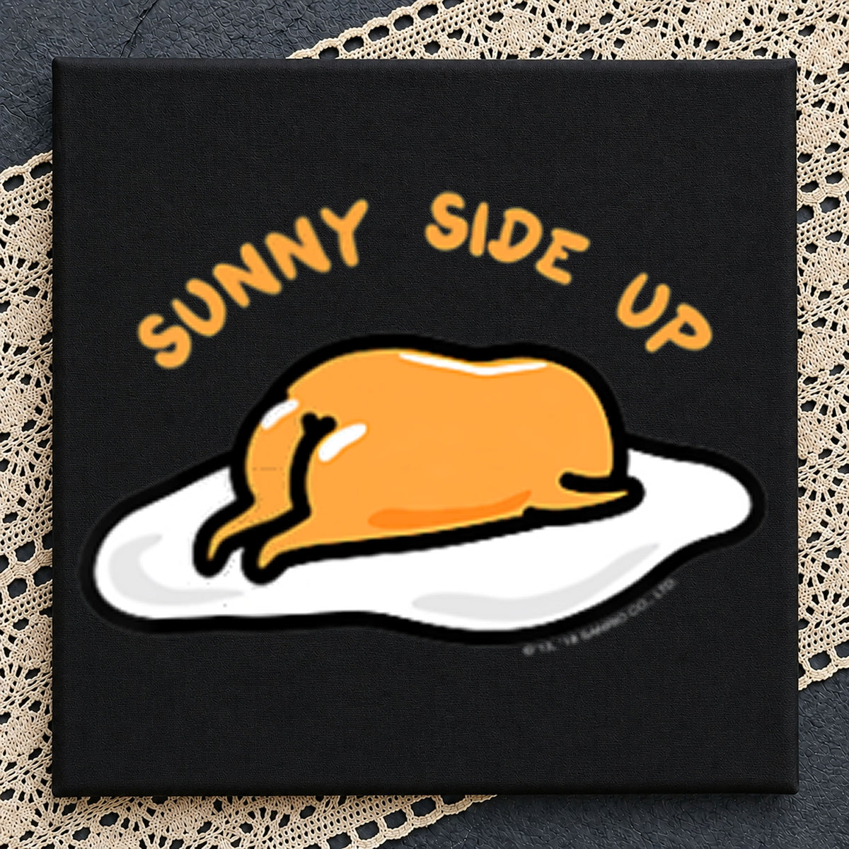 Gudetama Sunny Side Up Lazy Egg Sanrio Clipart PNG