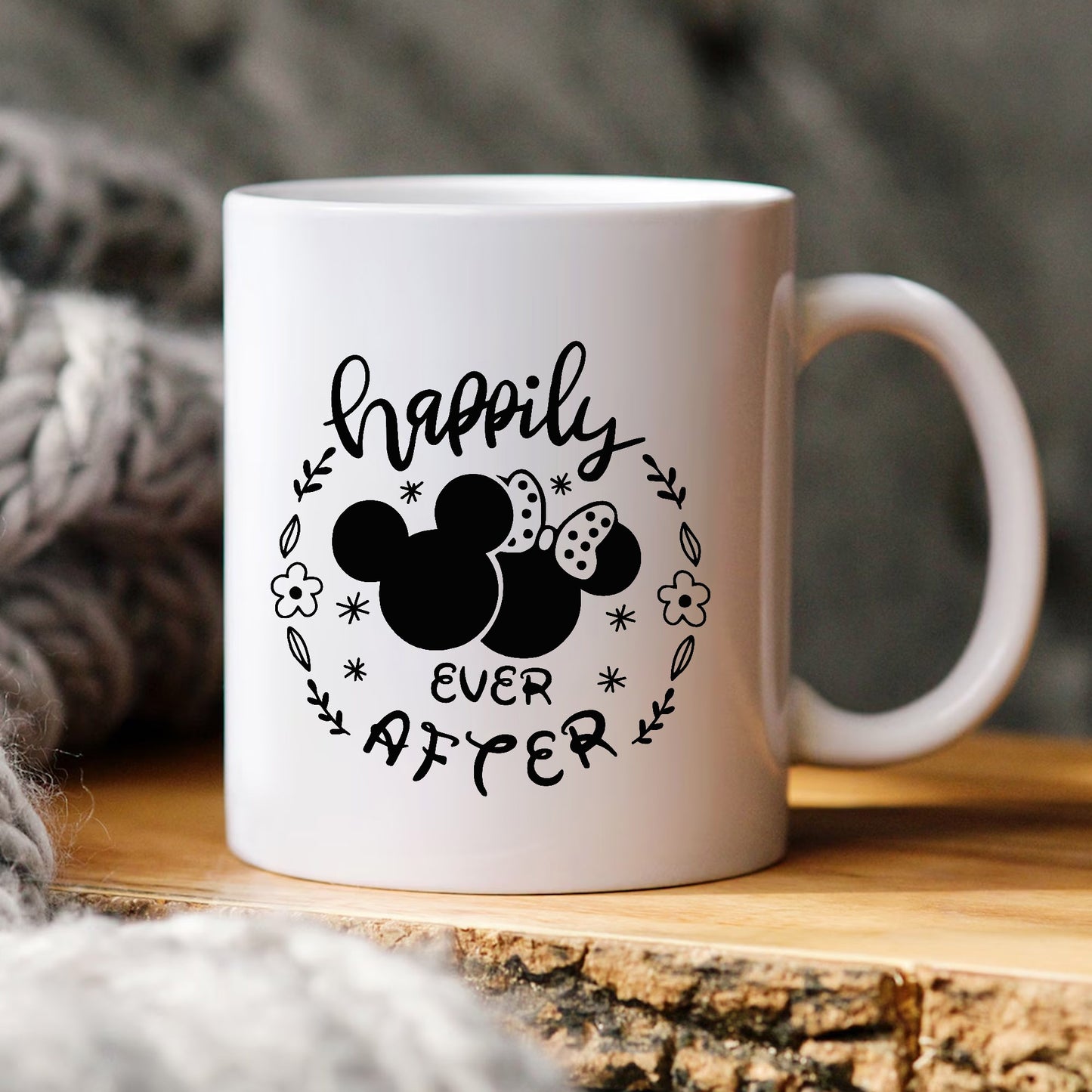 Disney Wedding SVG Bundle, Mickey Minnie Happily Ever After, Disney SVG PNG