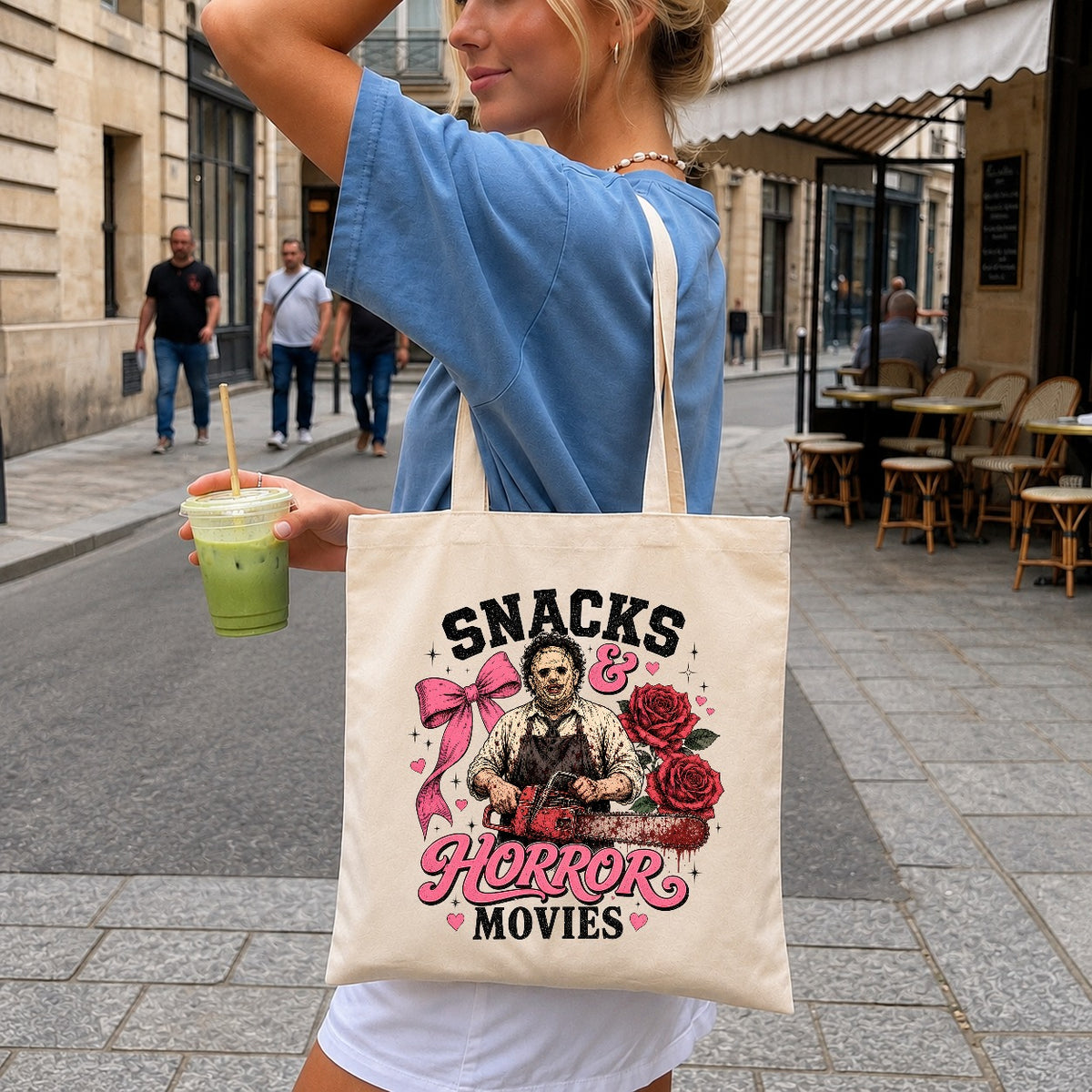 Snacks & Horror Movies Leatherface PNG | SvgBundleHub