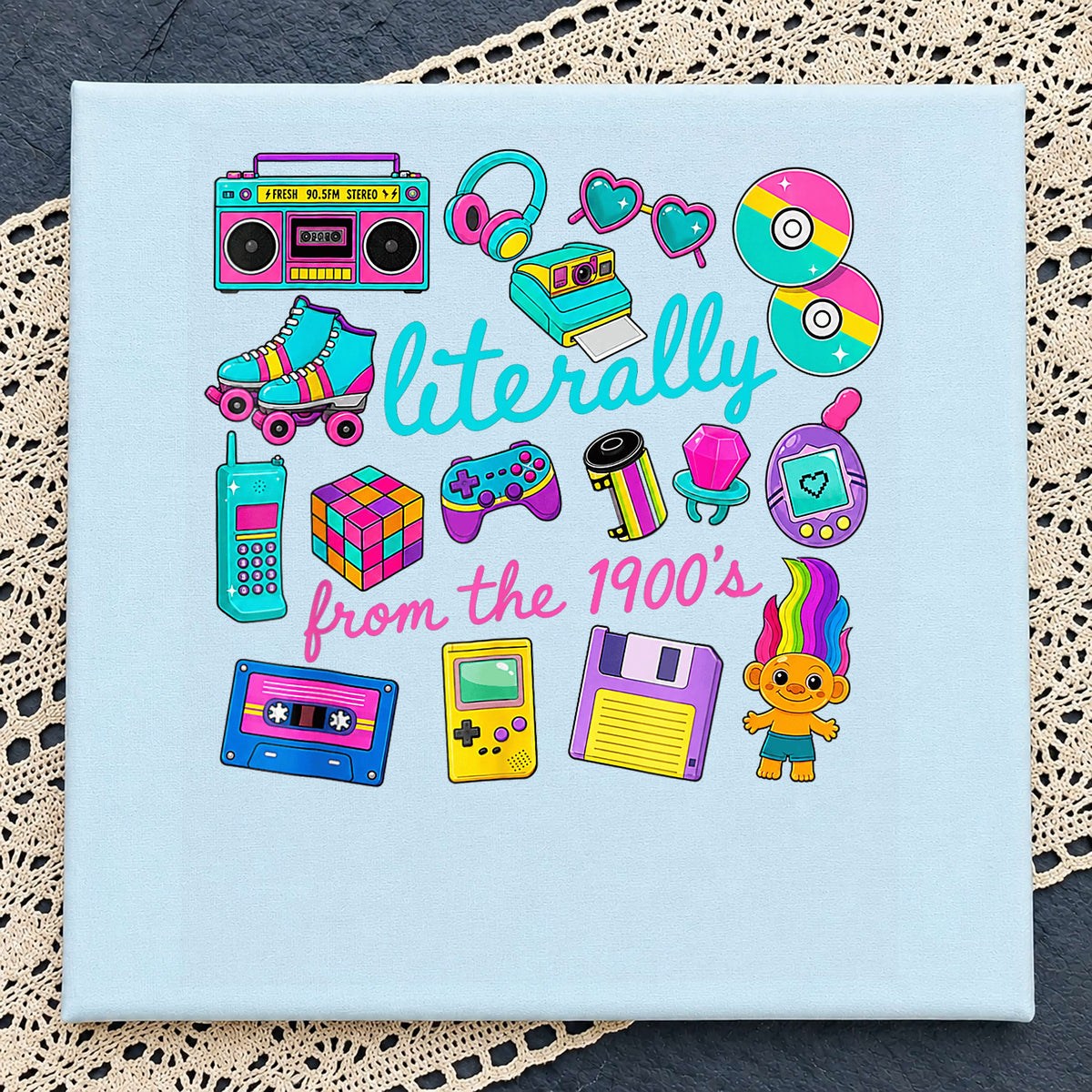 Literally From The 1900s PNG, Retro 90s Clipart, Nostalgia PNG
