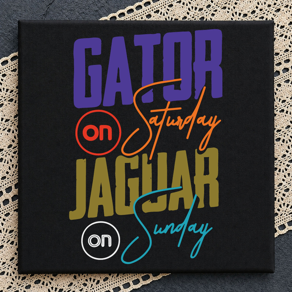 Gator On Saturday Jaguar On Sunday Football Fan PNG