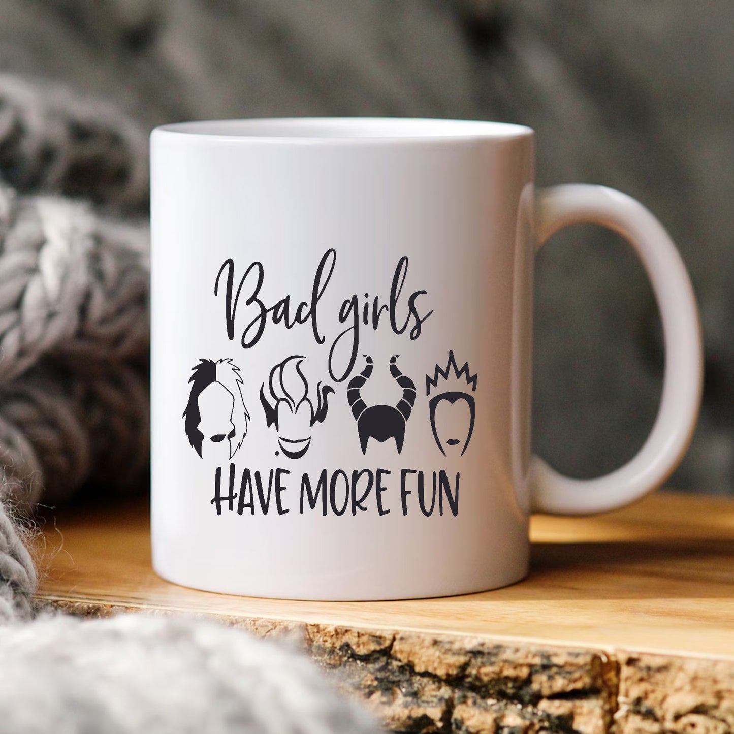 Disney Villains Bad Girls Have More Fun SVG, Villains PNG