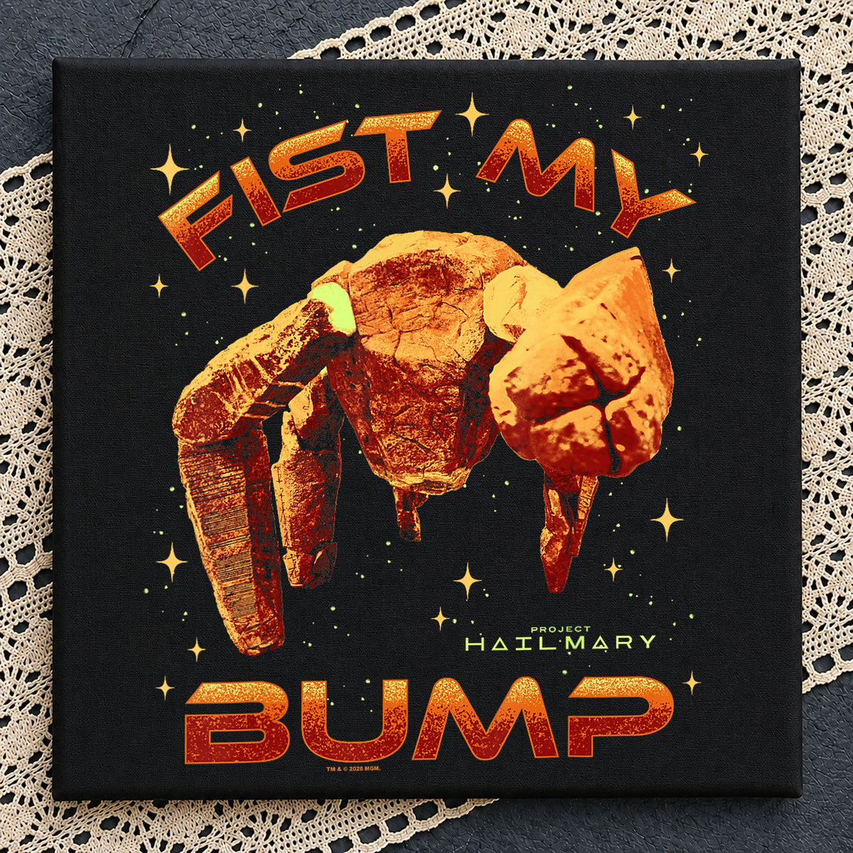 Project Hail Mary Fist My Bump Rocky Alien PNG