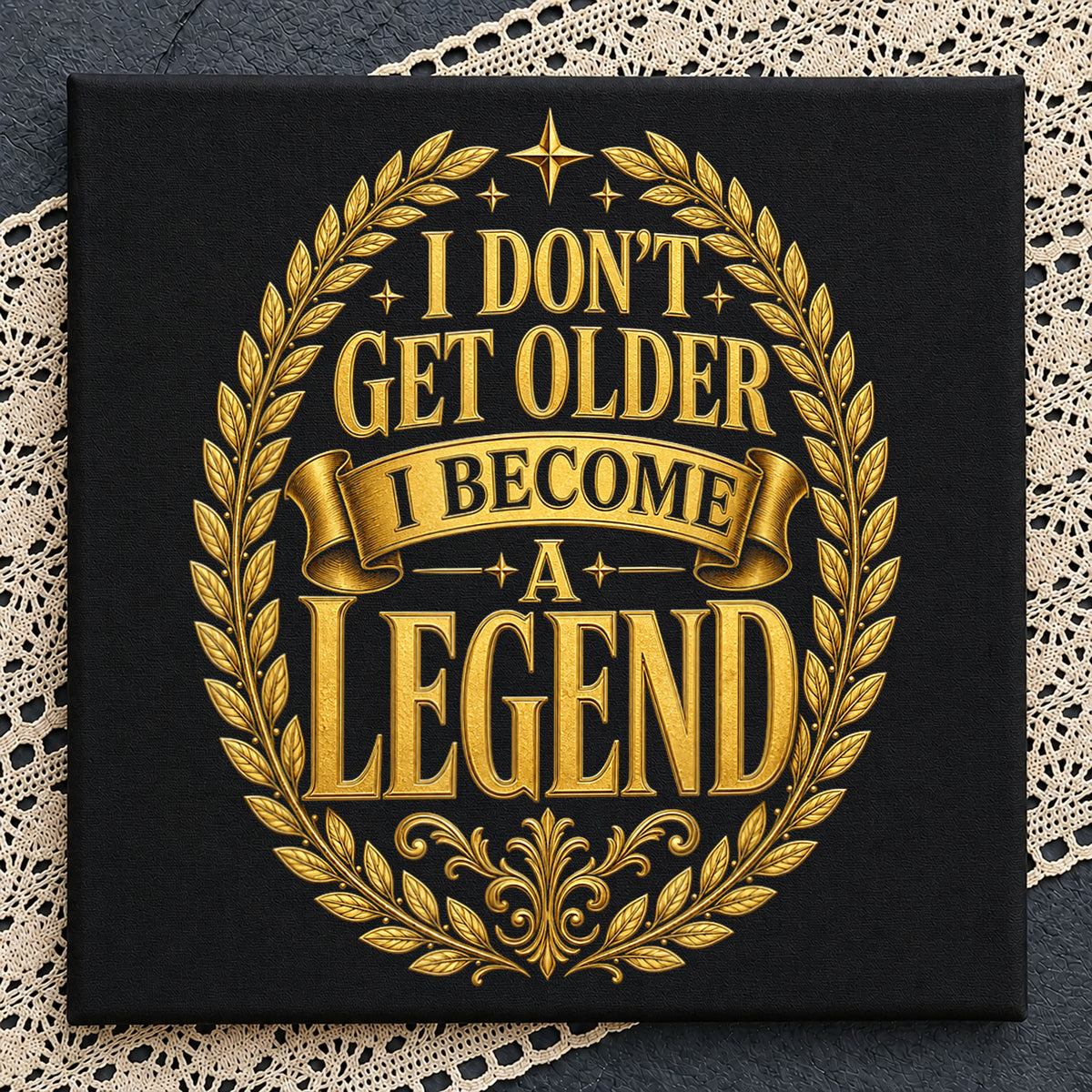 I Don't Get Older I Become A Legend Birthday PNG