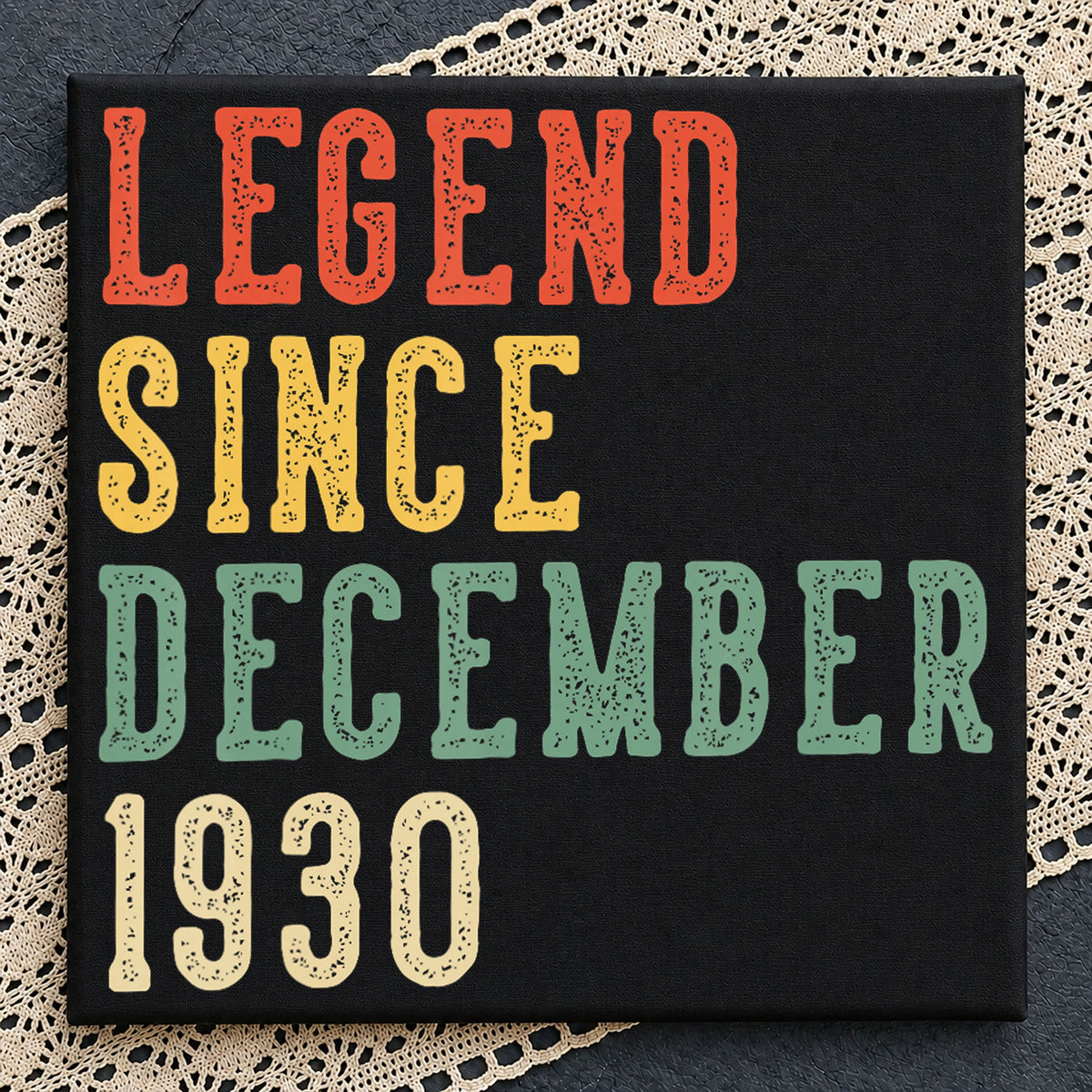 Legend Since December 1930 PNG, Retro Birthday Sublimation