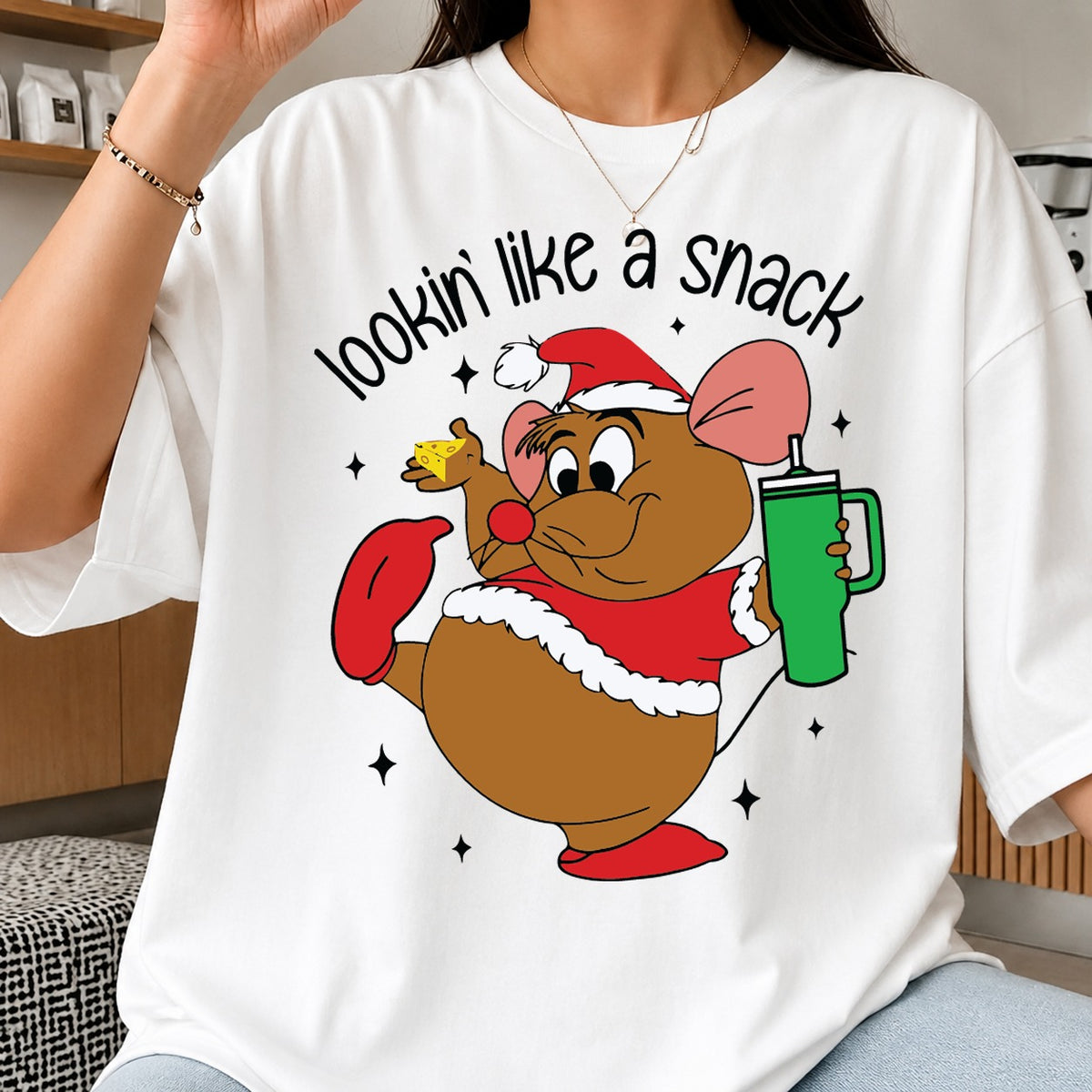 Gus Mouse Lookin Like A Snack Christmas Clipart SVG