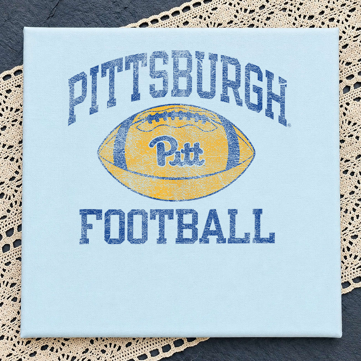 Pittsburgh Pitt Panthers Football Distressed PNG, College, Sports PNG