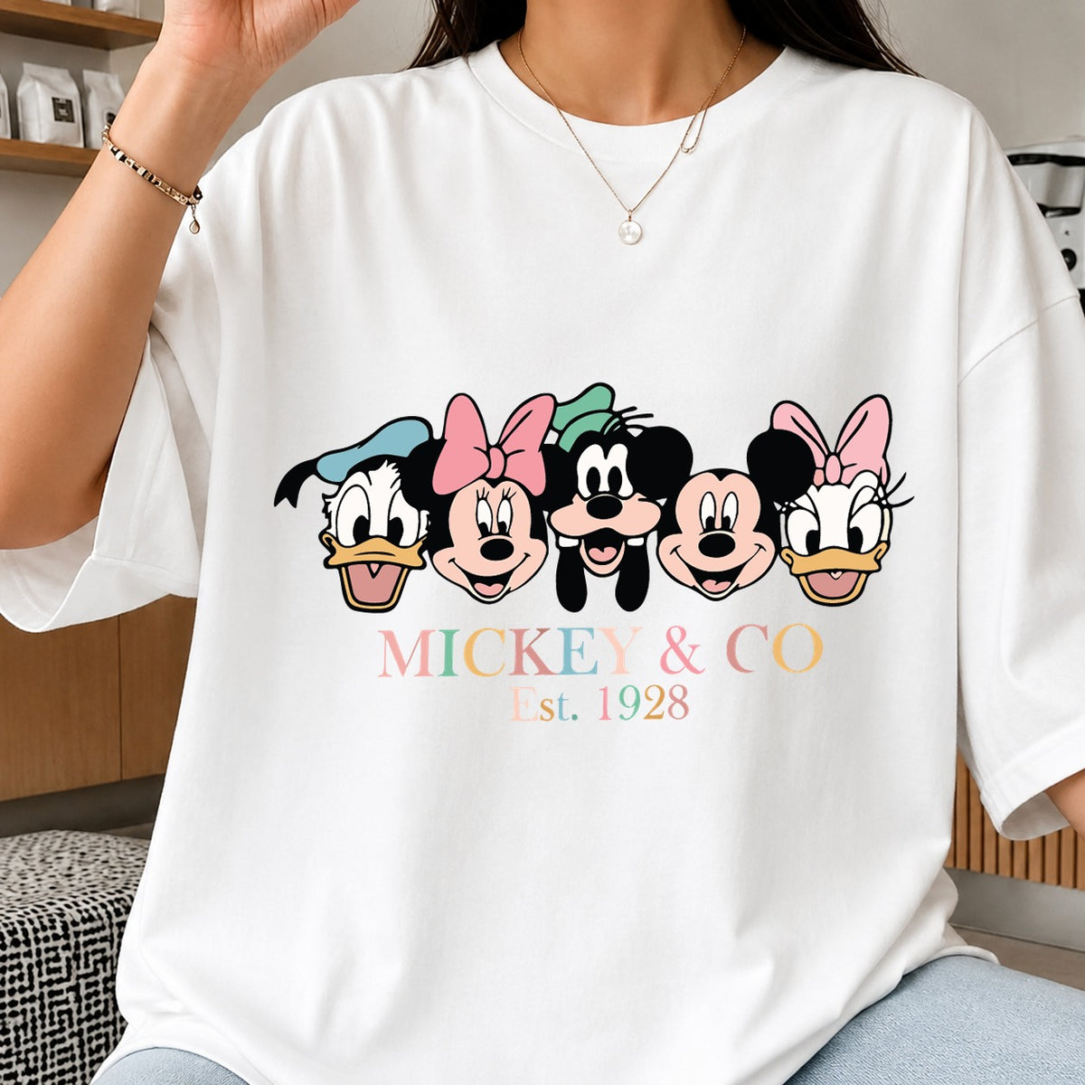 Mickey And Co Est 1928, Donald Minnie Goofy Daisy Faces, Concert v12