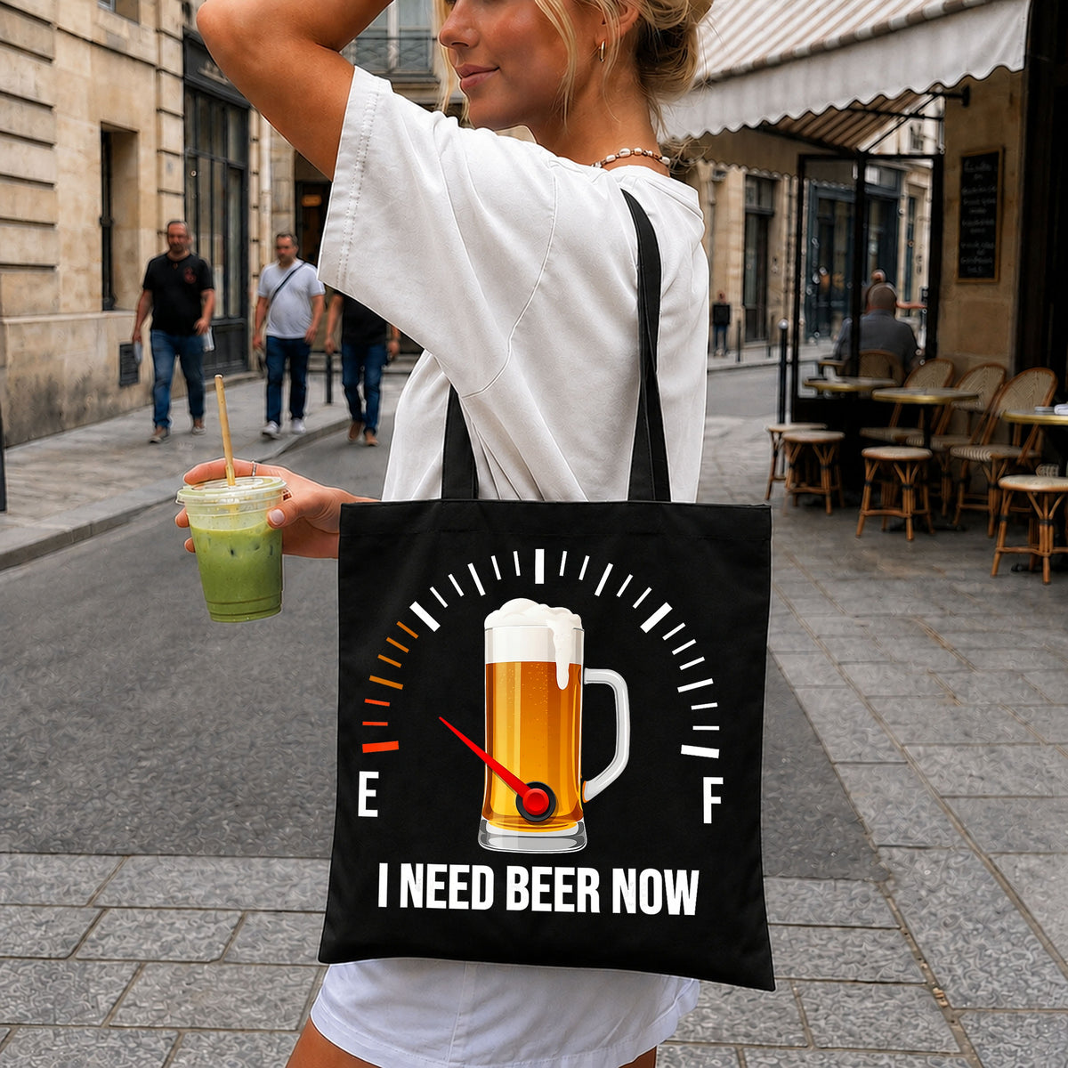I Need Beer Now PNG, Funny Beer Fuel Gauge Shirt, Beer Lover PNG