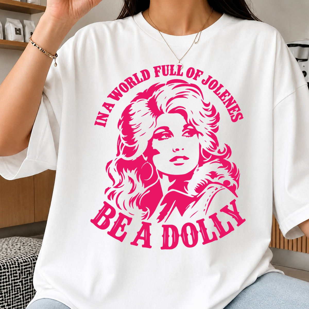 Be A Dolly SVG, Retro Icon Portrait Vinyl Clipart