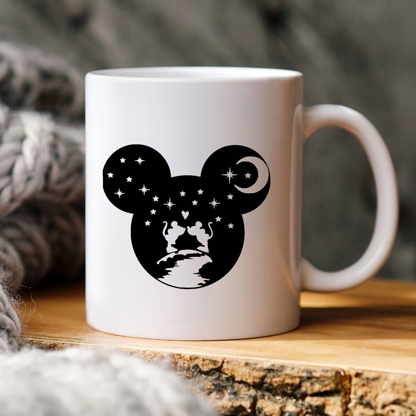 Mickey Mouse Valentine SVG, Disney Couple SVG, Love PNG