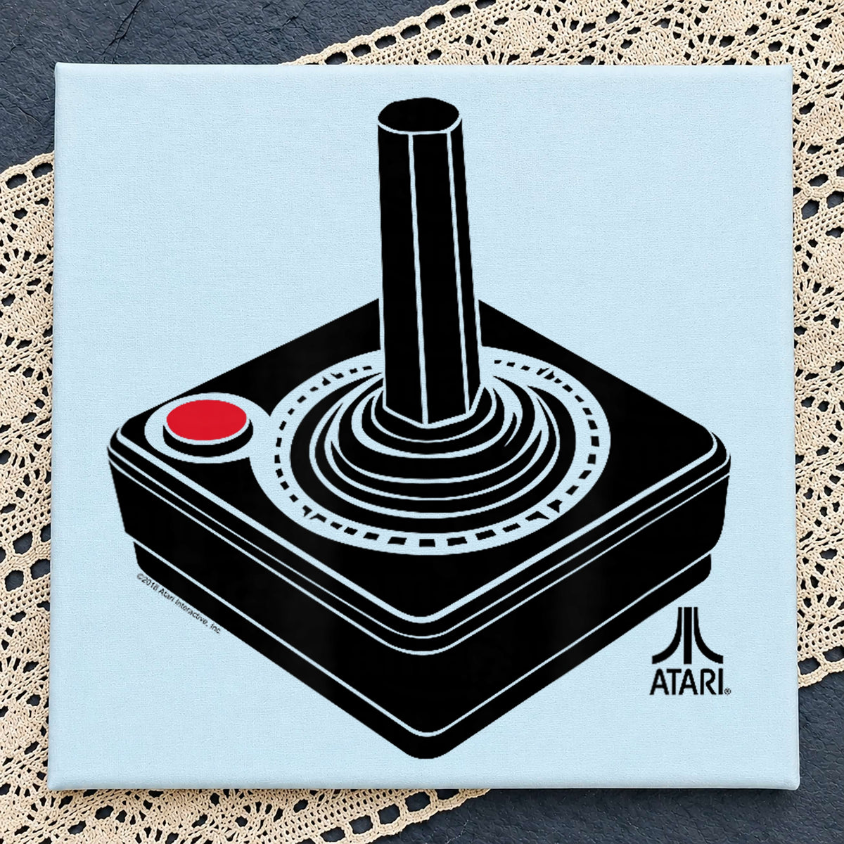 Atari Joystick Retro Gaming PNG, Vintage Arcade Controller, Gamer PNG