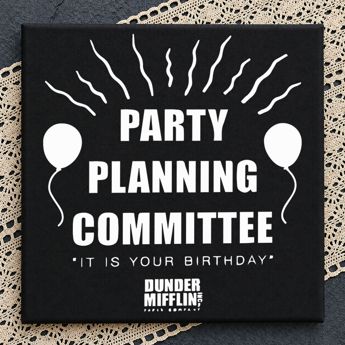 Party Planning Committee The Office SVG, Craft File Design