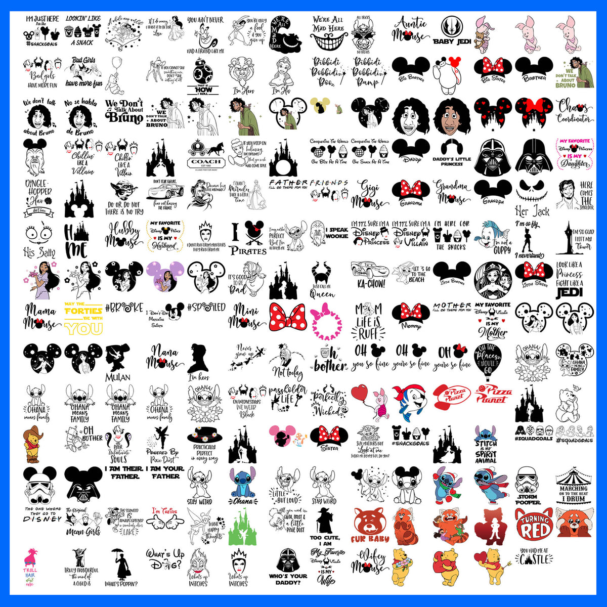 Disney 2025 Mega Bundle SVG PNG | SvgBundleHub