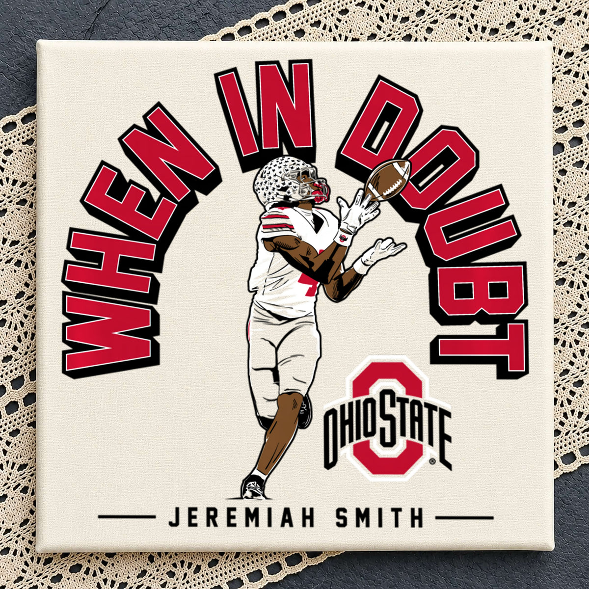 Jeremiah Smith When In Doubt Ohio State PNG, Buckeyes, Football PNG