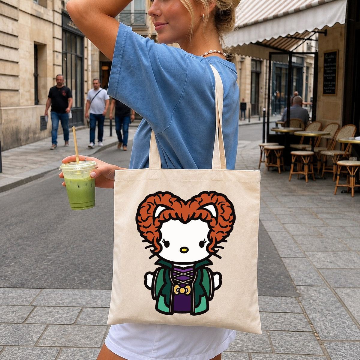 Hello Kitty Winifred Sanderson Halloween Witch SVG