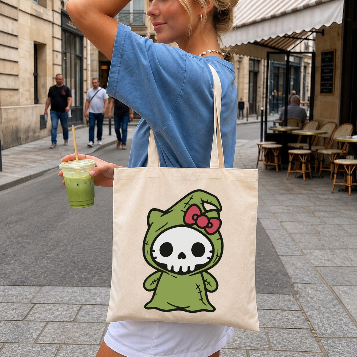 Hello Kitty Oogie Boogie SVG, Halloween Skull Cricut File