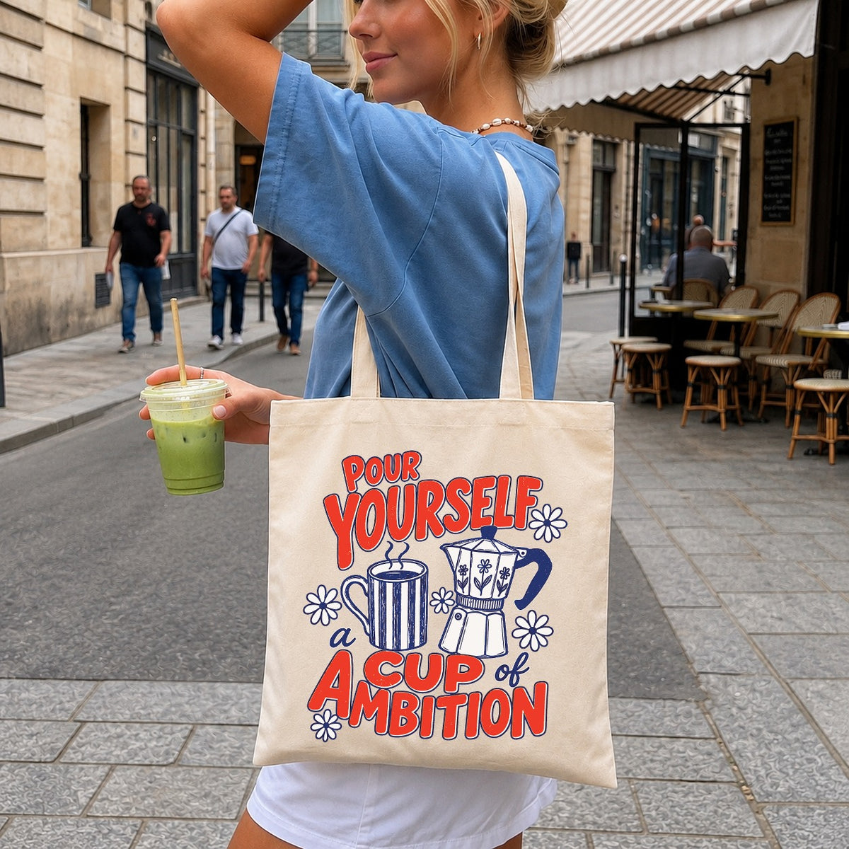 Pour Yourself A Cup Of Ambition Coffee Cricut SVG