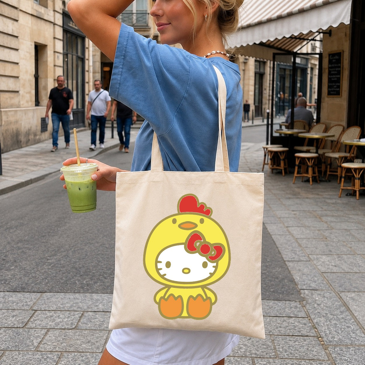 Hello Kitty Chicken Costume Kawaii Cricut Cut File SVG