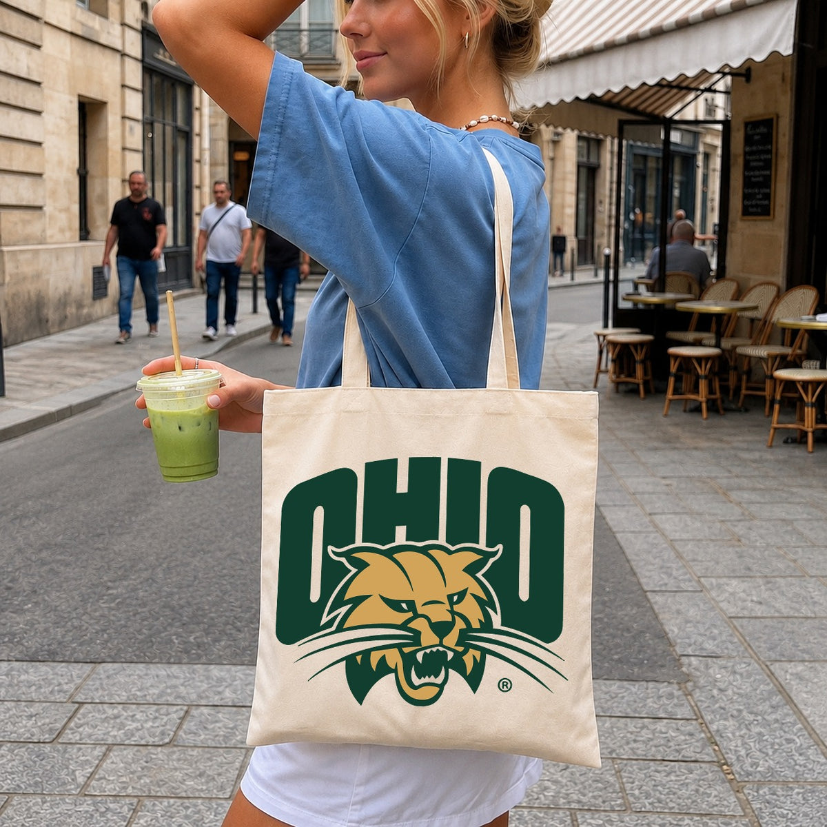 Ohio Bobcats SVG, Angry Wildcat College Mascot Design