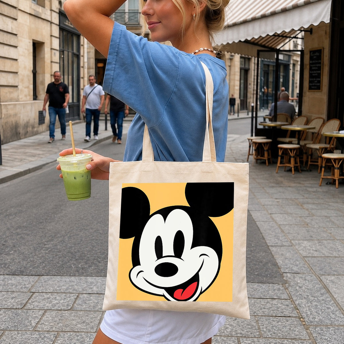 Mickey Mouse Classic Smiling Face Disney Character PNG