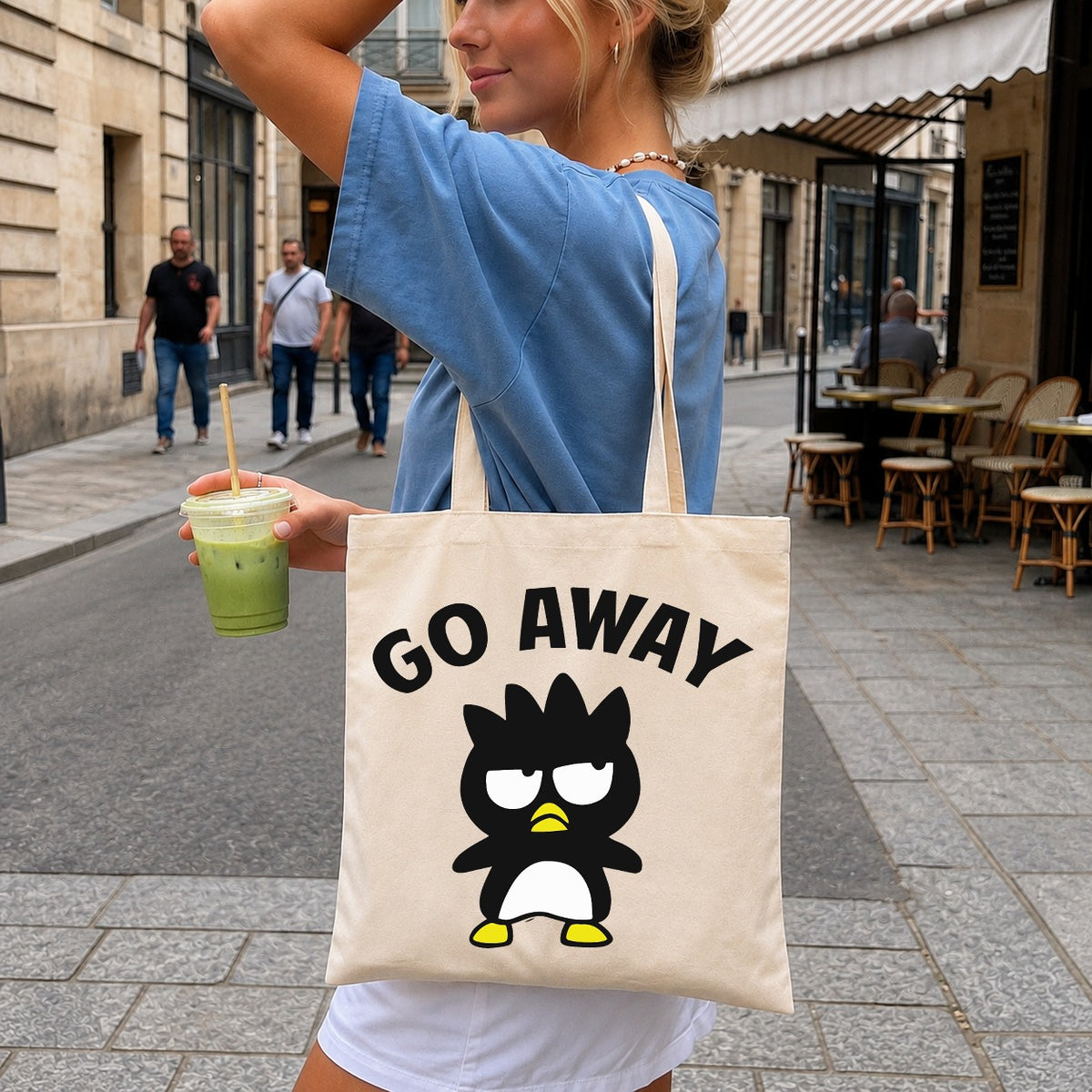 Badtz-Maru Go Away SVG, Grumpy Sanrio Cricut Cut File