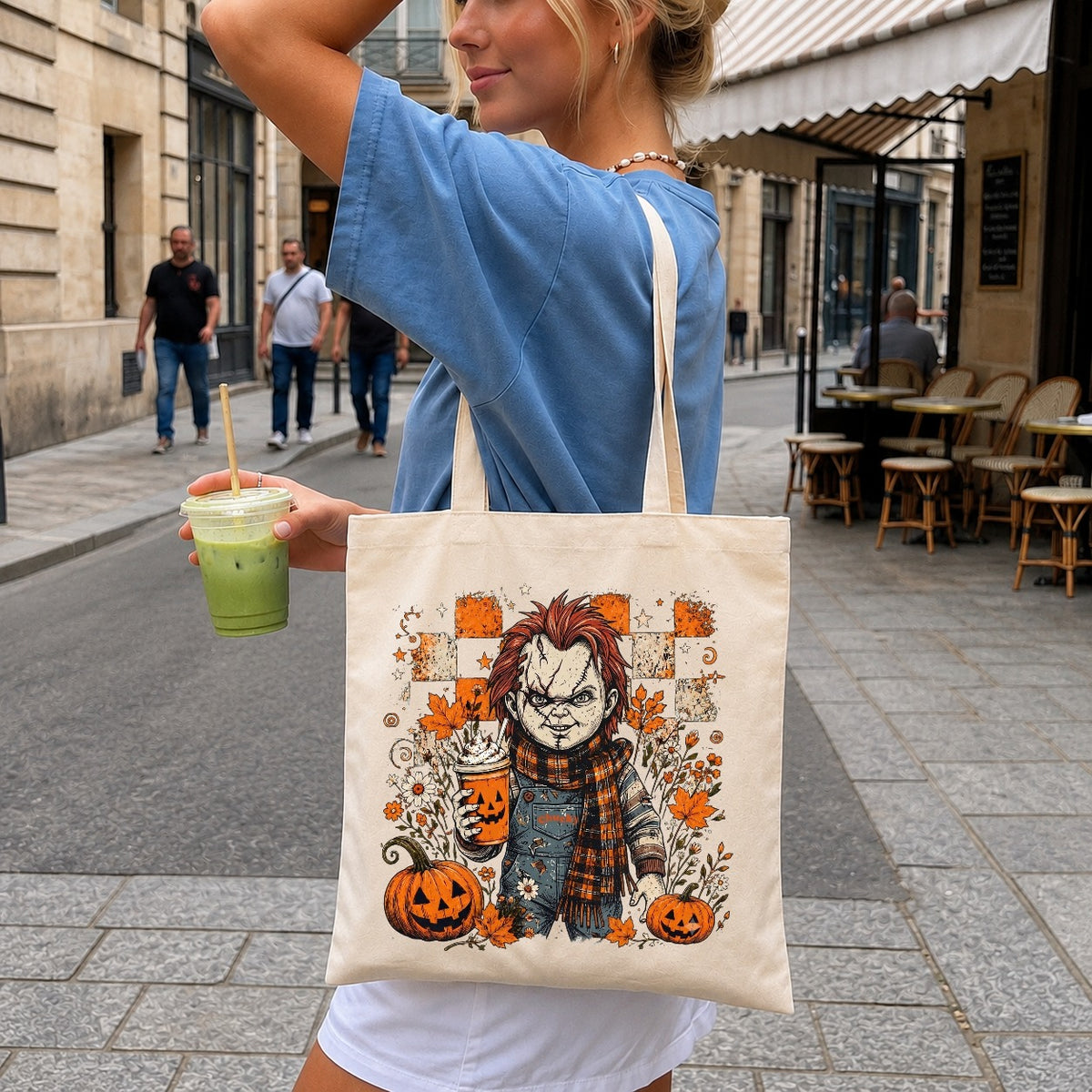 Horror Icons Fall Pumpkin Spice PNG | SvgBundleHub
