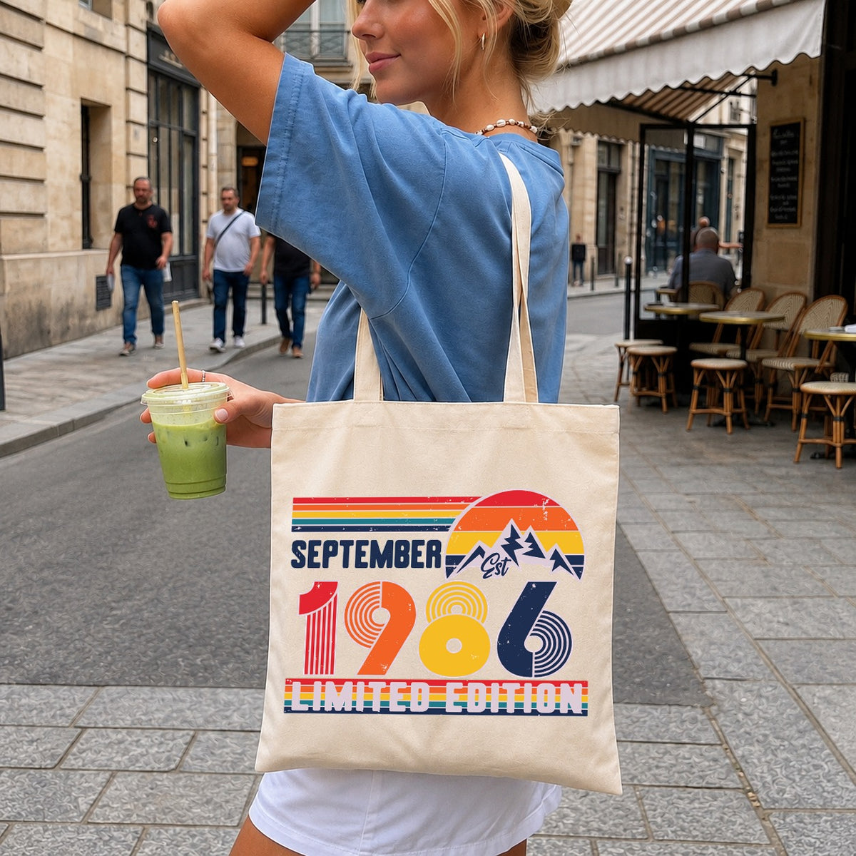 September 1986 Limited Edition SVG, Retro Birthday Cut File