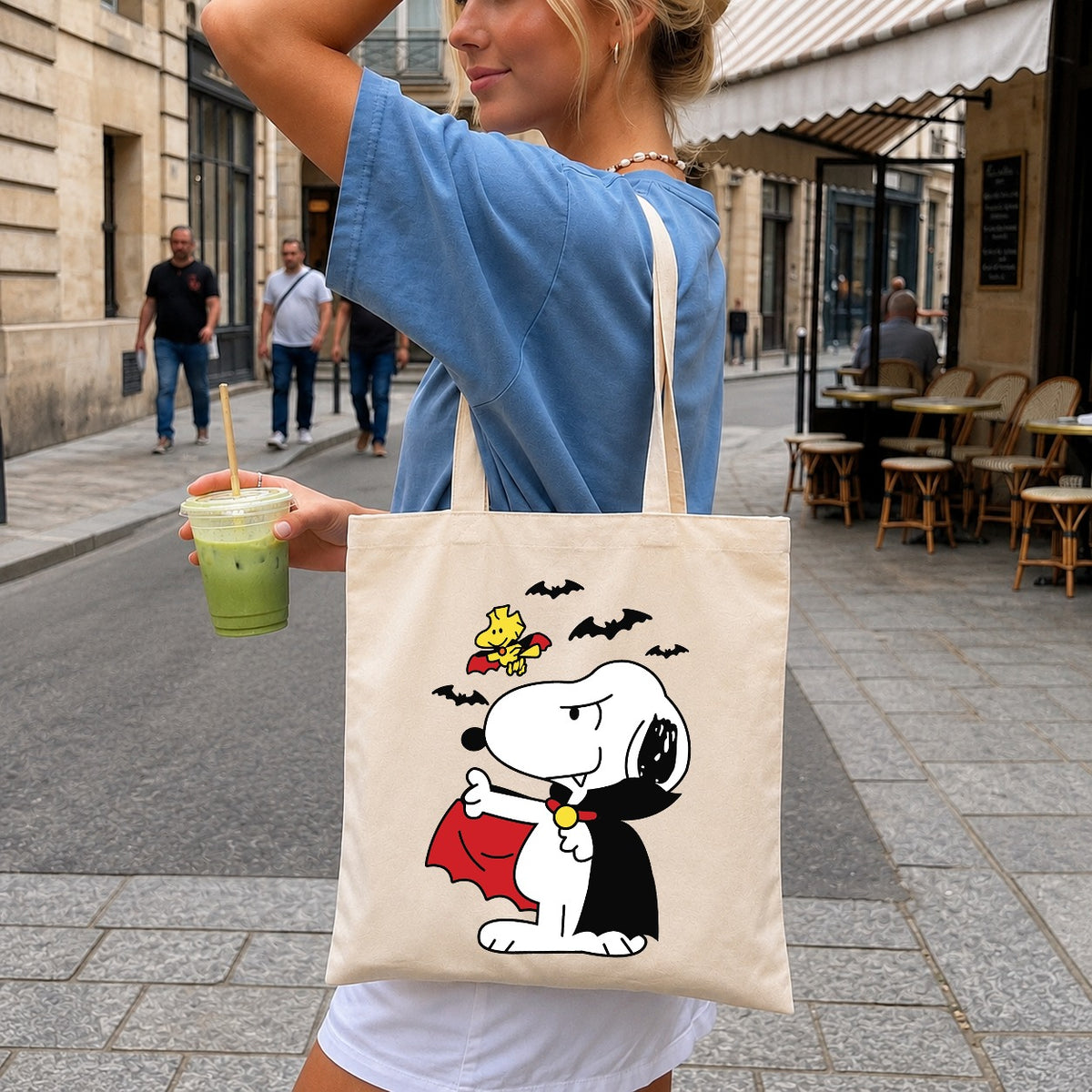 Snoopy Vampire Halloween SVG, Funny Spooky Superhero Design