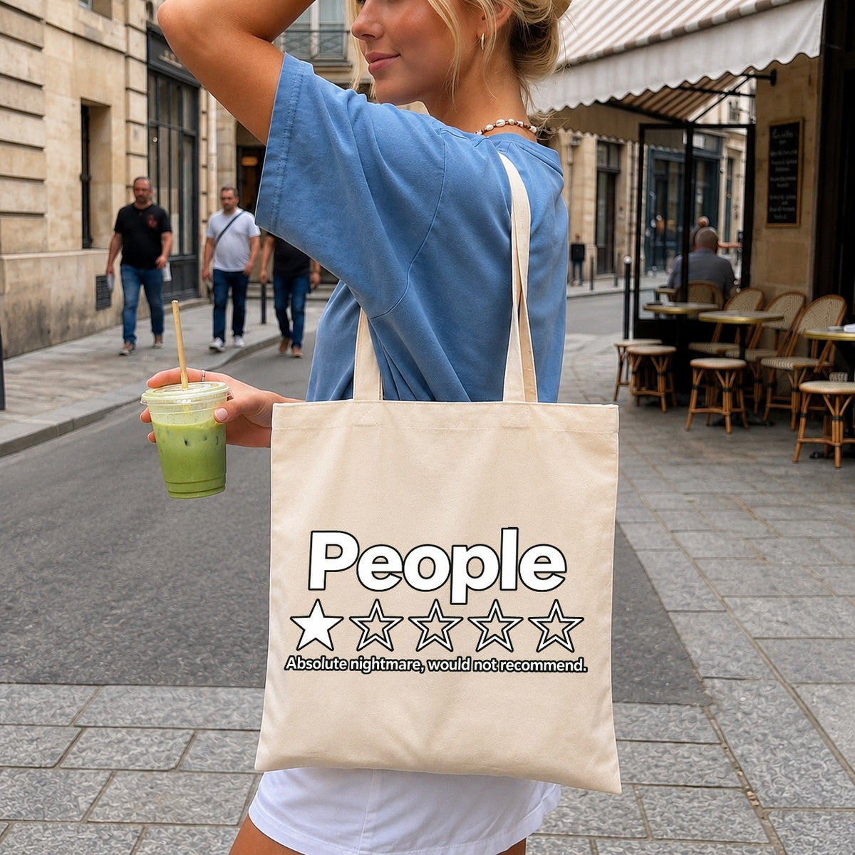 People One Star Review SVG, Funny Sarcastic Cricut File