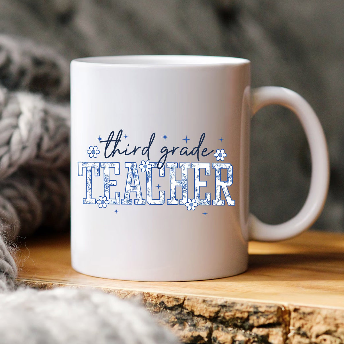Third Grade Teacher PNG, Floral Teacher Sublimation, Teacher PNG