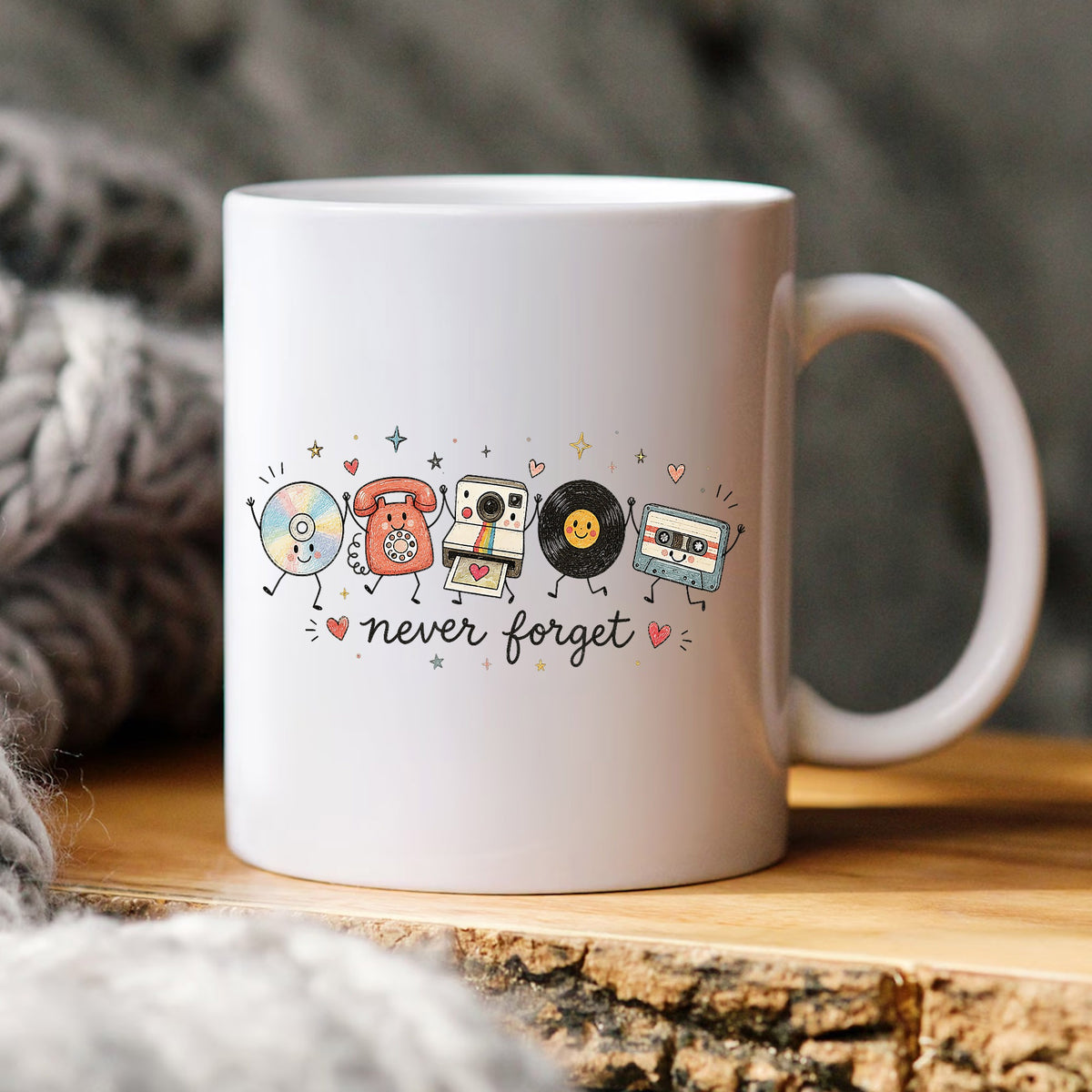 Never Forget Retro Cassette Tape PNG, Vintage Nostalgia, Retro PNG