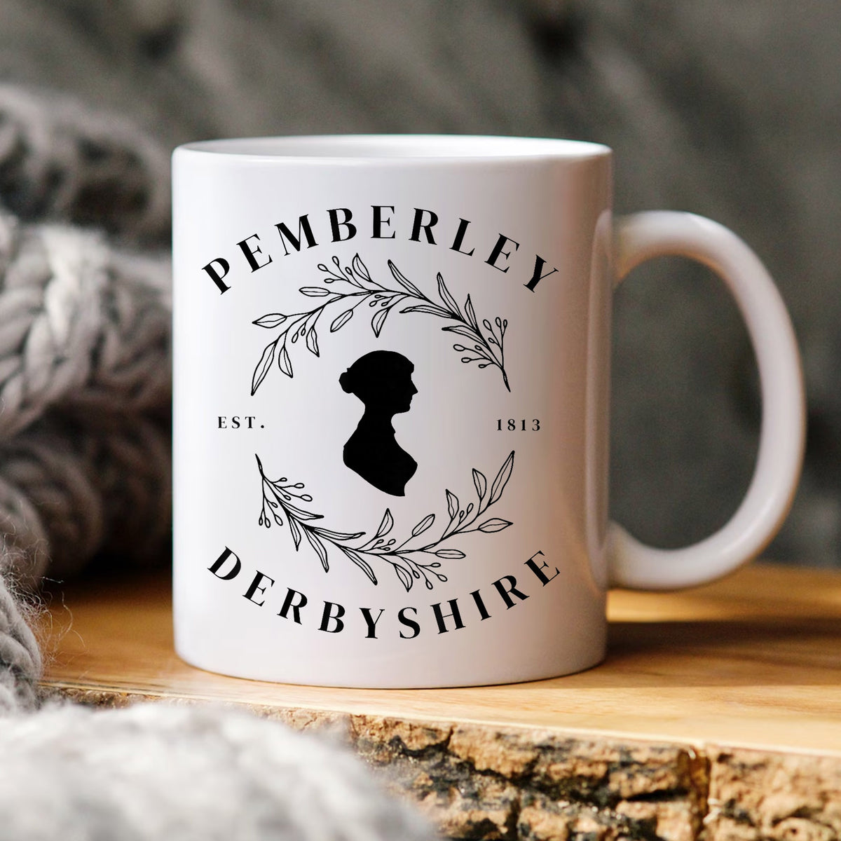 Pemberley Derbyshire Est 1813 PNG, Jane Austen Silhouette, Pride PNG