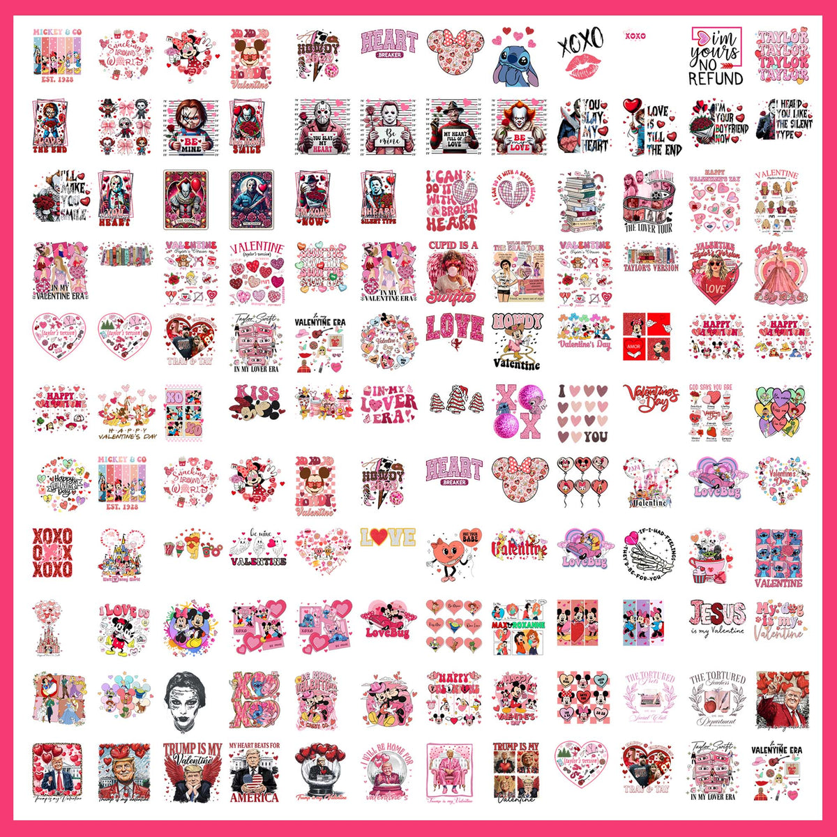 Valentine's Day Mega Bundle PNG | SvgBundleHub