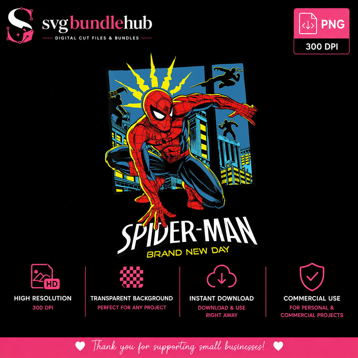 Spider-Man Brand New Day PNG, Marvel Superhero PNG, Spiderman PNG